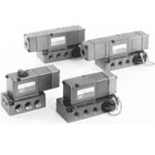 SMC VSA4 ¡õ 40-4, 5-way pneumatic control valve - VSA4130-00