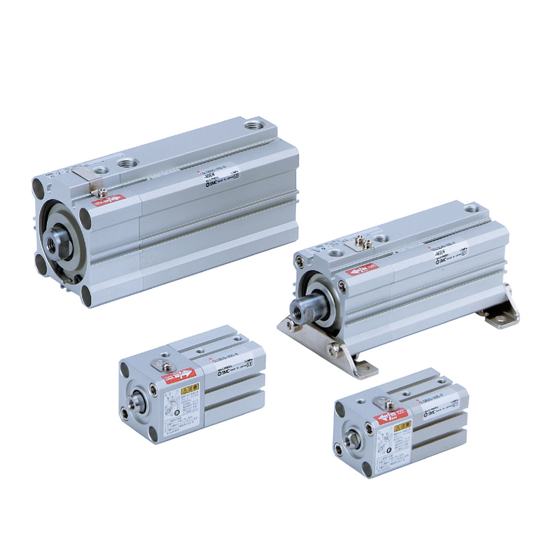 SMC CDLQ-thin cylinder with lock/single rod double-acting - CDLQA100-100DCM-F